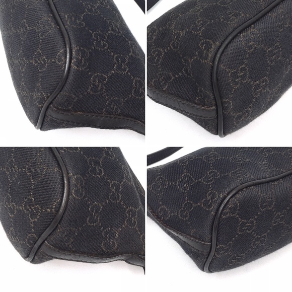 Authentic Gucci brown monogram small baguette bag - Picture 16 of 16